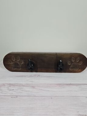 Coat, Key, Or Leash Novelty Dog Tails Rack